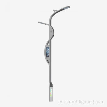 Polo adimenduna / Smart Street Light Pole karga geltokiarekin